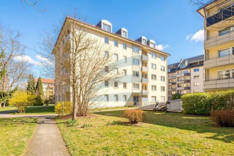 Zentral. Grün. Werthaltig. Sonniges 1-Zi.-Apartment in Bestlage, 80807 München, Etagenwohnung